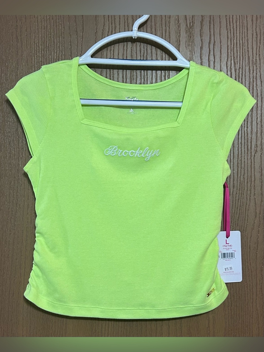 Justice Girls Short Sleeve Active Top-Brooklyn